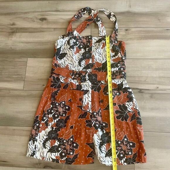 HOUSE OF HARLOW 1960 SHORTS BELTED ROMPER Sz 6 BOHO CHIC AESTHETIC TRENDY BEACHY - Picture 7 of 16